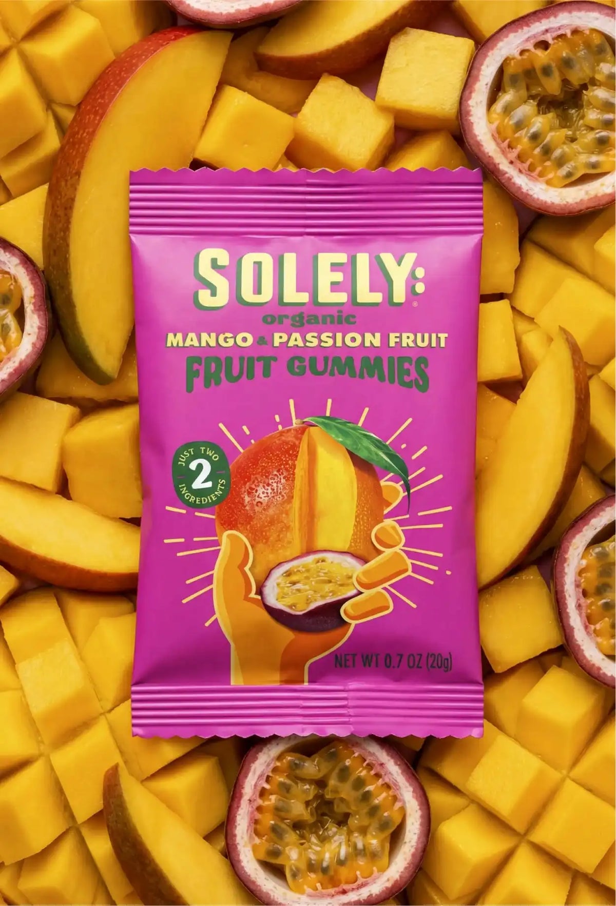 Organic Mango Passion Whole Fruit Gummies