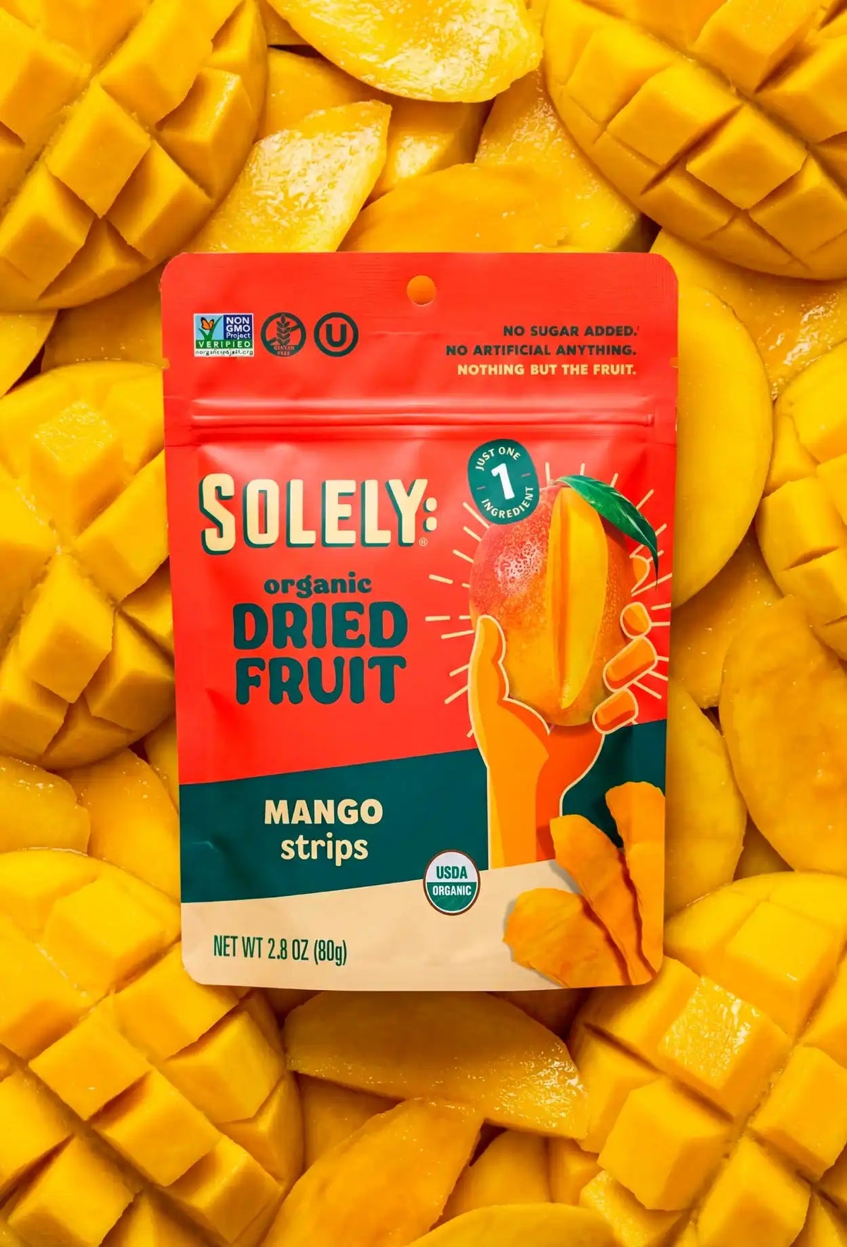 Organic Dried Mango Strips