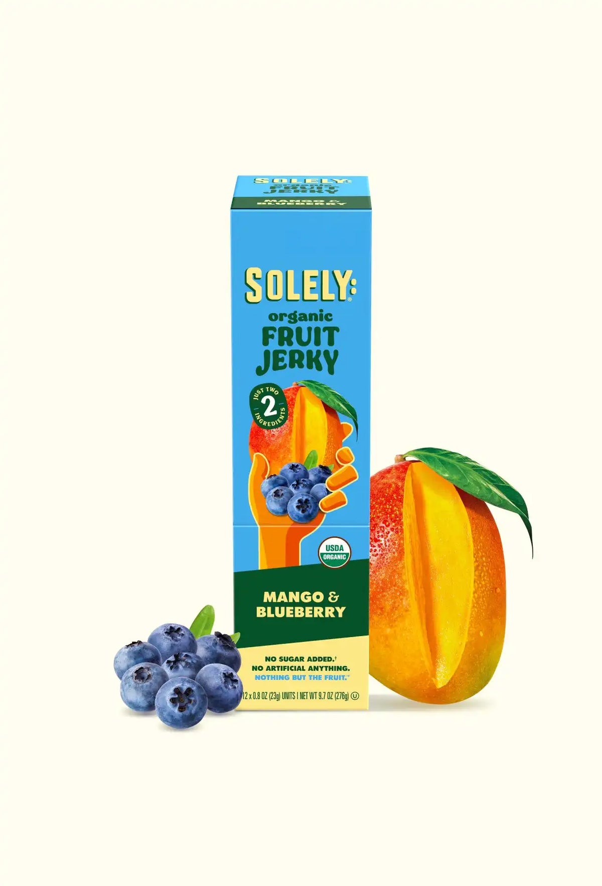Organic Mango Blueberry Fruit Jerky