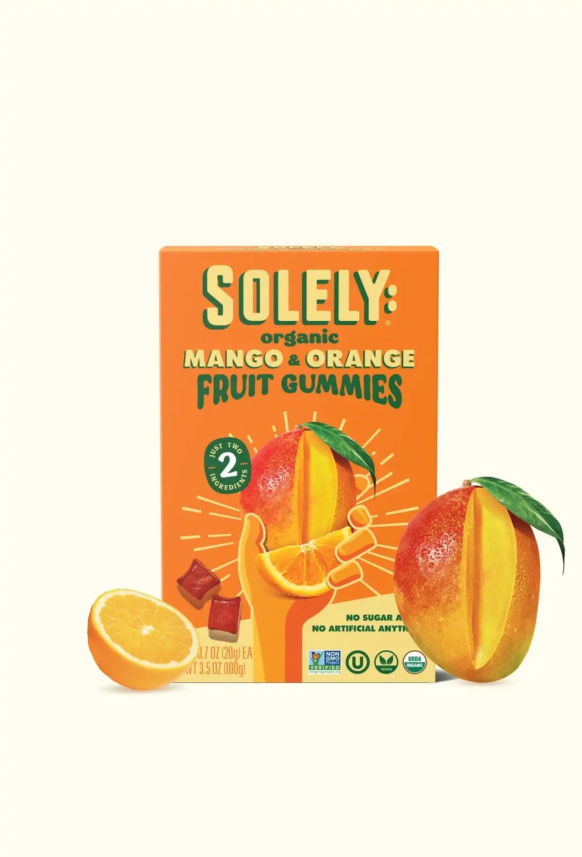 Organic Mango and Orange Whole Fruit Gummies